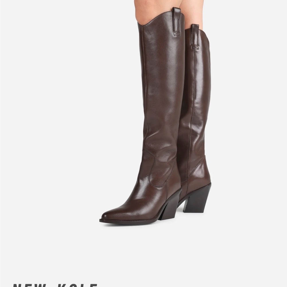 Bronx Brown Over the Knee Boots